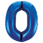 Load image into Gallery viewer, Blue Foil Number Balloon
