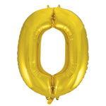 Load image into Gallery viewer, Gold Foil Number Balloon
