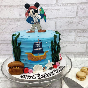 Underwater Inspired Cake for Birthday