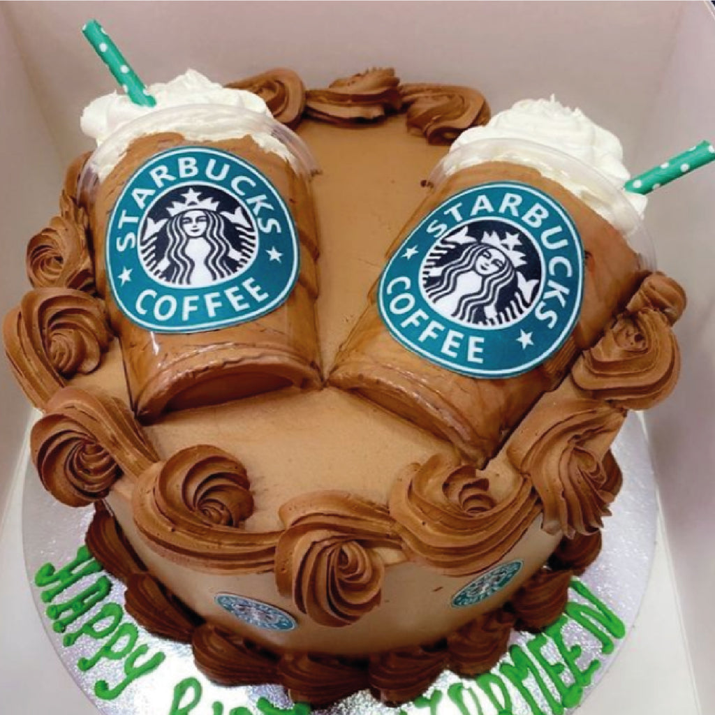 Starbucks Coffee Bespoke Cake London 