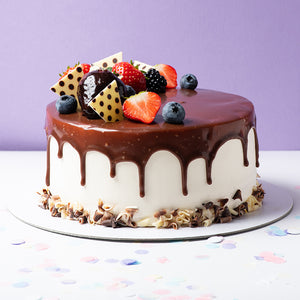 Perfect Eggless Drip Cake for Special Occasions - Eggless Cake Near Me - CakeWalk London in Croydon
